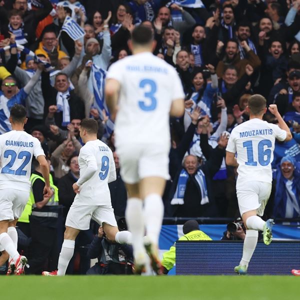 Τρομερή η Ελλάδα σάρωσε με 0-3 την Σκωτία-δείτε τα γκολ