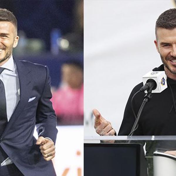 Με κοστούμι ή φόρμα ο David Beckham δεν χάνει ποτέ το στυλ του