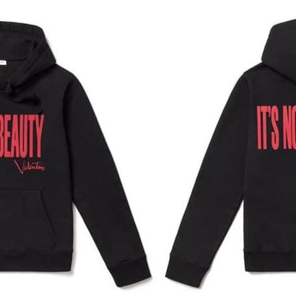 Ένα hoodie για τα 90 χρόνια Valentino