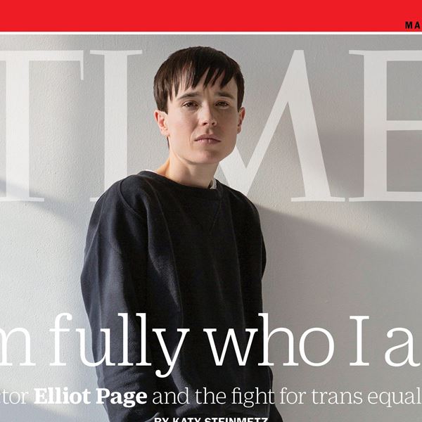 O Elliot Page γίνεται ο πρώτος τρανς άντρας στο εξώφυλλο του Time