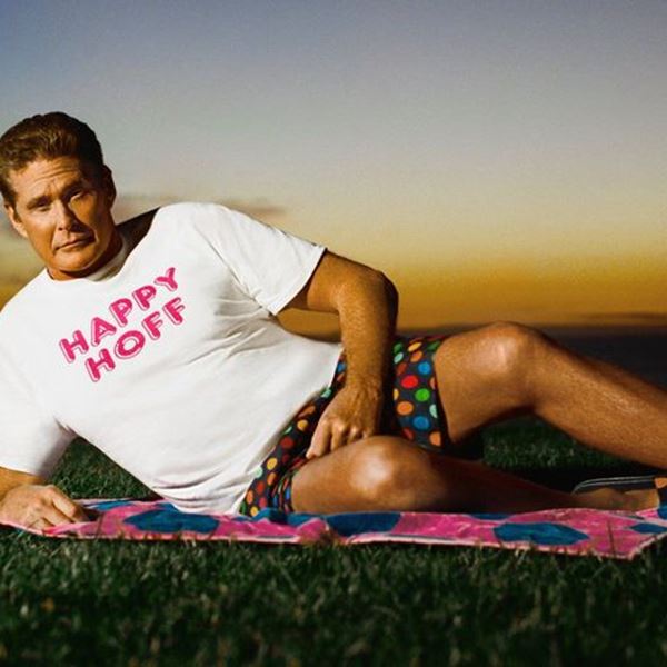 David Hasselhoff, μοντέλο ετών 66