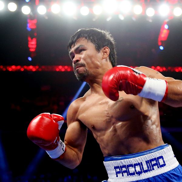 O Manny Pacquiao δεν λέει ποτέ game over