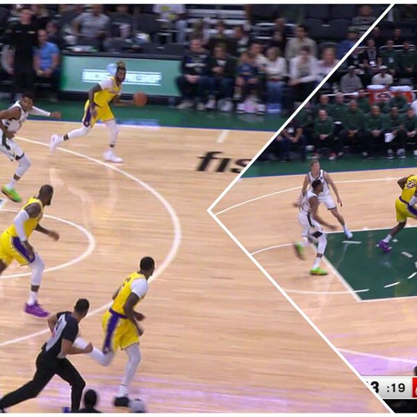 Ο Γιάννης Αντετοκούνμπο έριξε μία τάπα στον Lebron James που θα την θυμάται χρόνια (video)