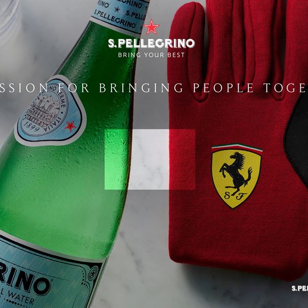 S.Pellegrino x Ferrari: H ιταλική αριστεία προσγειώνεται από τις Άλπεις στις πίστες της F1