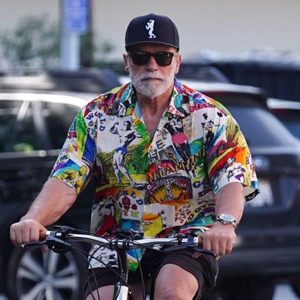 Ο Arnold Schwarzenegger στα 72 του ντύνεται αφόρητα cool