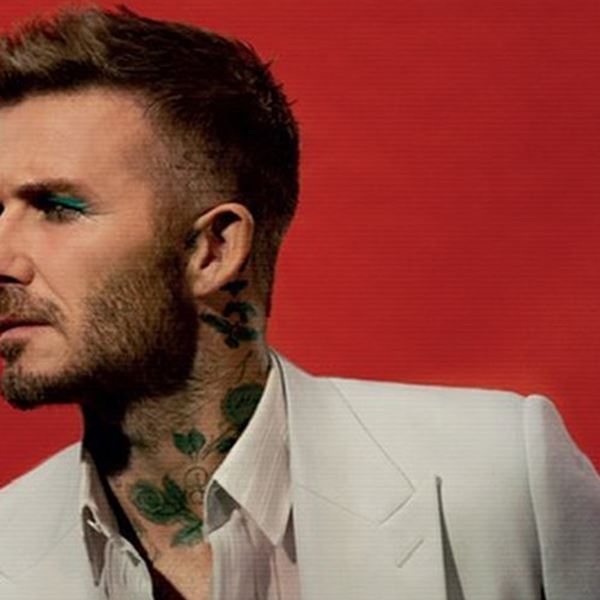 Ο David Beckham φορά make up και καταρρίπτει τα ταμπού