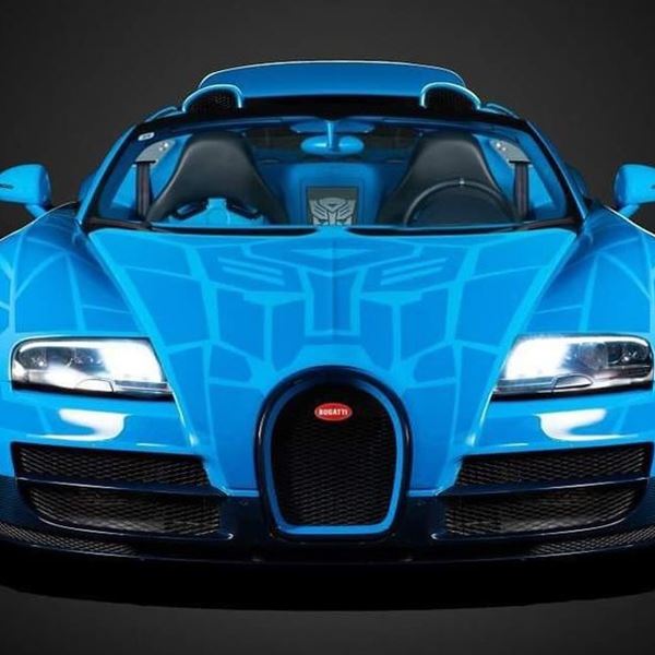Αυτή η Bugatti Veyron είναι για τους fans των Transformers