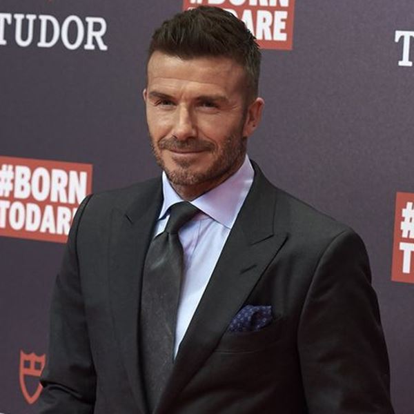Ζηλέψαμε το αδιάβροχο look του David Beckham