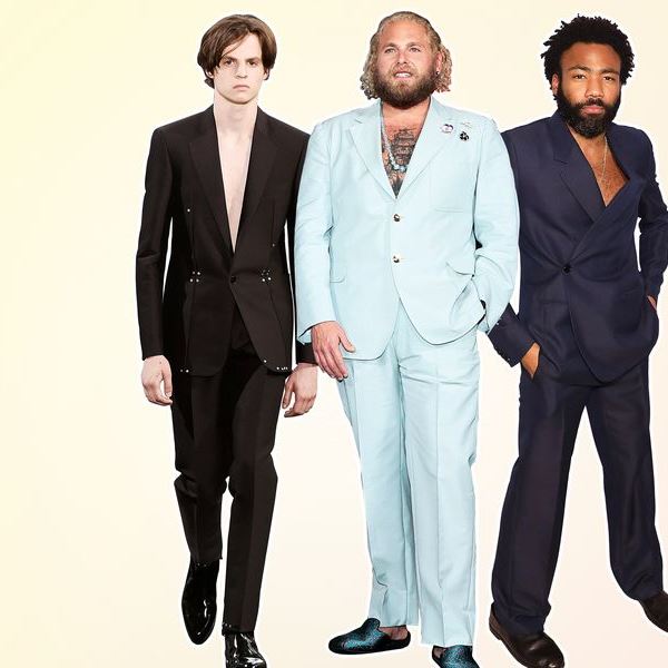 Γιατί οι διάσημοι επιλέγουν shirtless κοστούμι