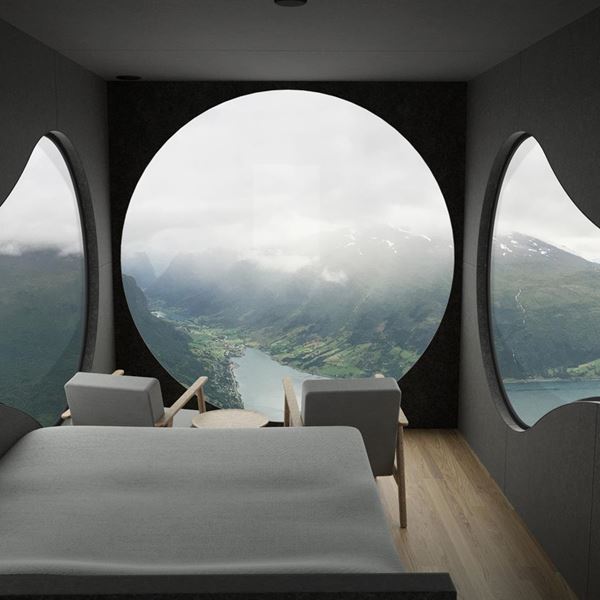 Birdbox, οι μίνιμαλ καμπίνες που γίνονται ένα με τη φύση