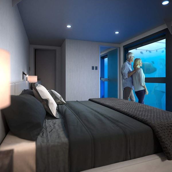 Οι πρώτες σουίτες με θέα τον κοραλλιογενή ύφαλο είναι γεγονός