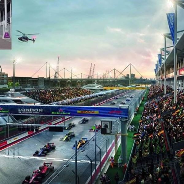 Σχέδιο για αγώνα Formula 1 στους δρόμους του Λονδίνου
