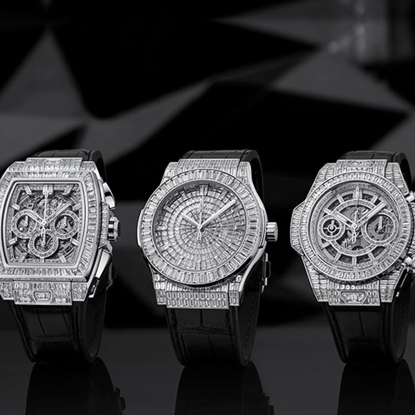Η Hublot έντυσε με τουλάχιστον 300 διαμάντια τα νέα της μοντέλα