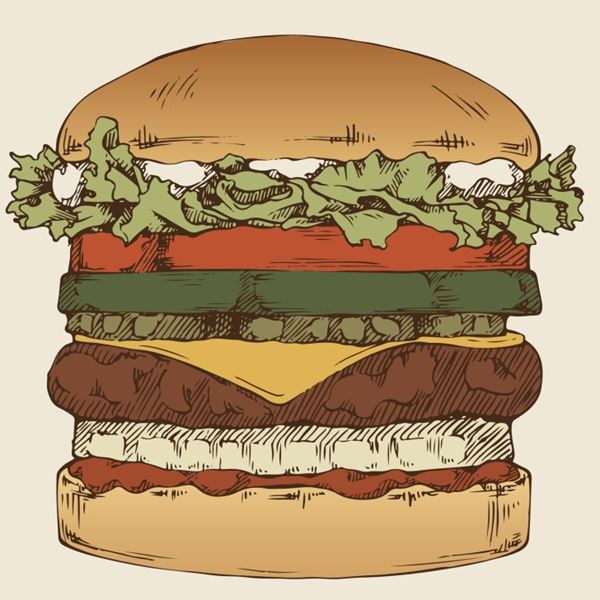 Το burger με μοσχαρίσιο κιμά είναι κλασική αξία