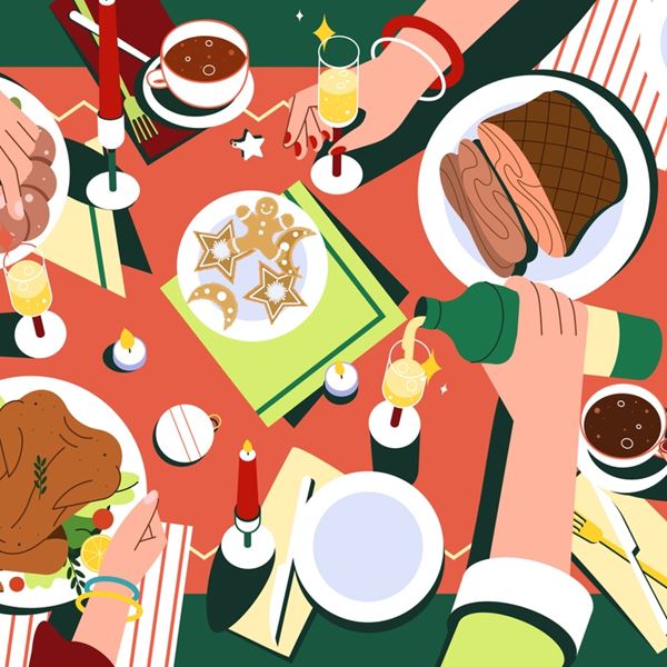 5 βήματα για να μην πάρεις κιλά μέσα στις γιορτές