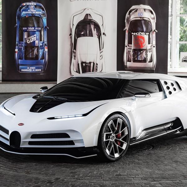 H θηριώδης δύναμη της νέας Bugatti Centodieci