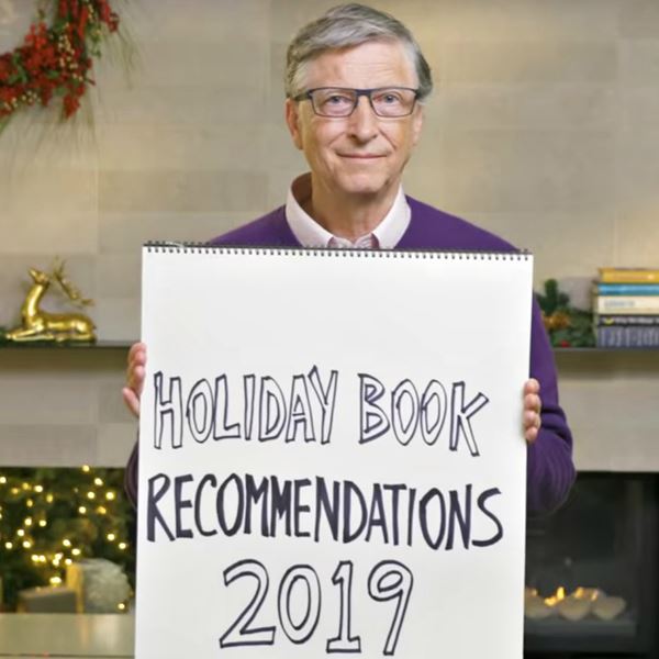 Τα 5 βιβλία που προτείνει ο Bill Gates για τα φετινά Χριστούγεννα