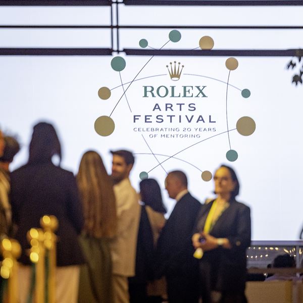 Το Rolex Arts Festival και η σημασία ενός μέντορα στη ζωή μας