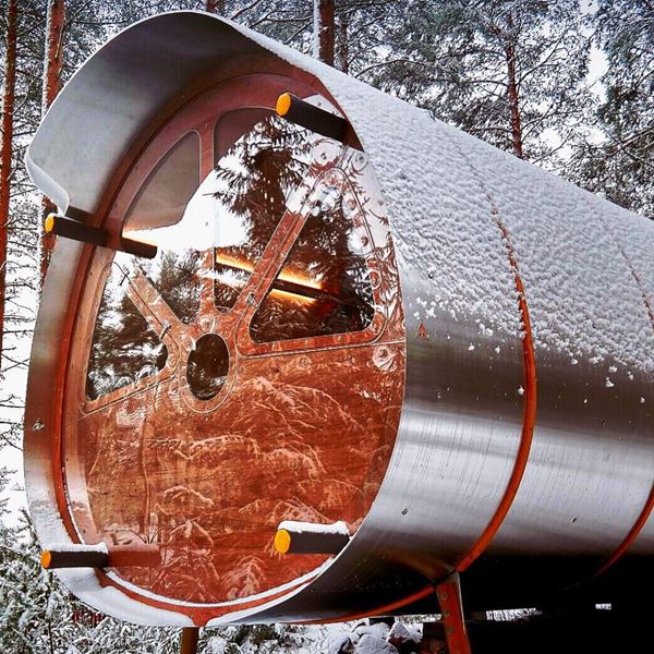 Οι πολυτελείς eco-friendly καμπίνες που σε στέλνουν κατευθείαν στο δάσος