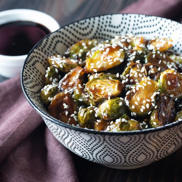 Kung Pao αλλά με λαχανάκια Βρυξελλών