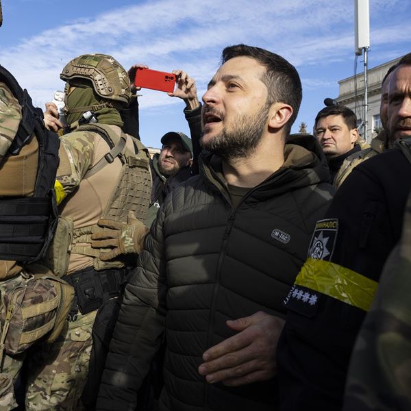 O Volodymyr Zelensky πρόσωπο της χρονιάς για το περιοδικό TIME