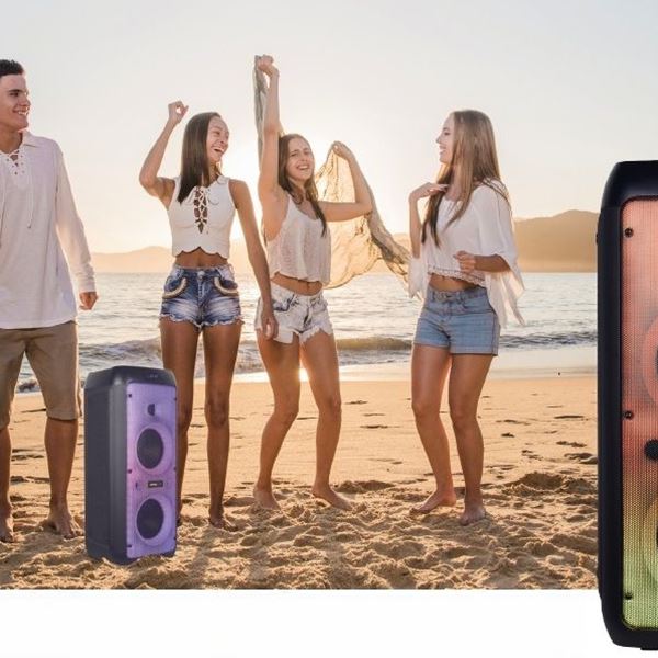 Ζήσε την απόλυτη εμπειρία beach party και karaoke με τα φορητά ηχεία της Crystal Audio