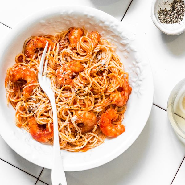 Η απόλυτη γαριδομακαρονάδα