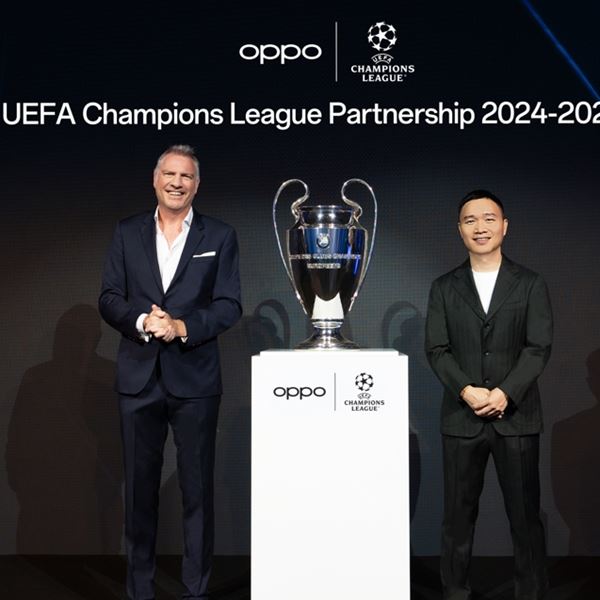 Η Oppo ανανεώνει τη συνεργασία της με την UEFA  για τις επόμενες τρεις σεζόν