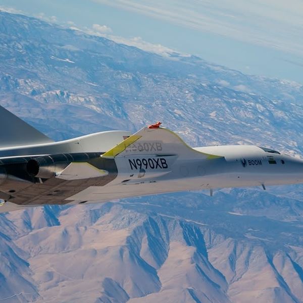 Αυτό είναι το πρώτο αμερικανικό επιβατικό αεροπλάνο που έσπασε το φράγμα του ήχου