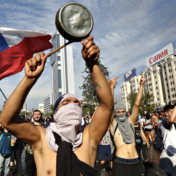 Τα τραγούδια της εξέγερσης στη Χιλή